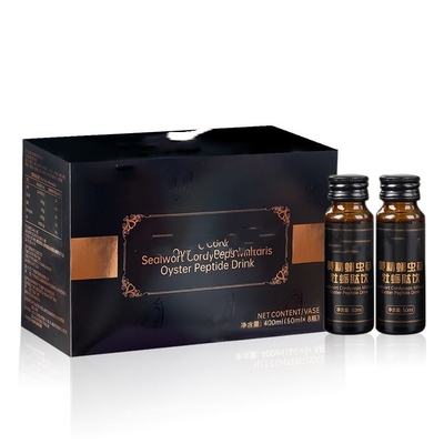 OEM LOGO Sealwort Cordyceps Militaris Oyster Peptit İçecek Dayanıklılığı Artırır Erkek Sağlık Oral Sıvı