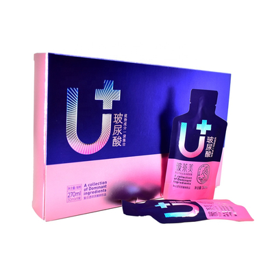 OEM 6000mg Sodyum Hyaluronik Asit Yetişkin Amino Asit Yaşlanma Karşıtı Kollajen Oral Sıvı Güzellik Cilt Kollajen İçecek