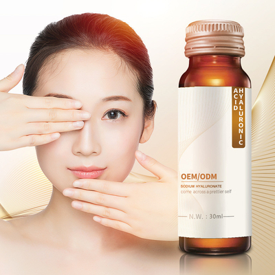 OEM 6000mg Sodyum Hyaluronik Asit Yetişkin Amino Asit Yaşlanma Karşıtı Kollajen Oral Sıvı Güzellik Cilt Kollajen İçecek
