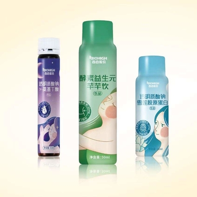 Kollajen İçecek Oral Sıvılar Mantar Mürver Kadın 30ml 50ml OEM Cam PE Şişe