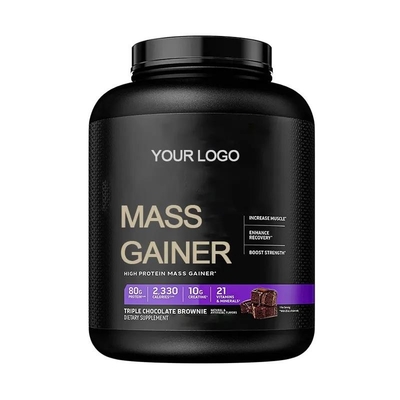 Kilo alımı, kas geliştirme ve yüksek protein içeriği için Oem egzersiz takviyesi tozu