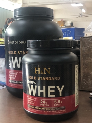 OEM 5lb Özel Etiket Peynir Altı Suyu Proteini İzolat Tozu Vücut Kas Geliştirme Altın Standart %100 Protein Tozu