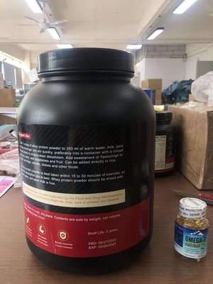 OEM 5lb Özel Etiket Peynir Altı Suyu Proteini İzolat Tozu Vücut Kas Geliştirme Altın Standart %100 Protein Tozu