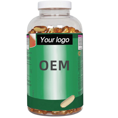 OEM HELAL Private Label Yüksek Kaliteli Balık Yağı Omega 3 Softgels Kapsüller