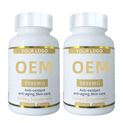 OEM Multivitaminler ve Takviye Edici Gıda 10000mg E Vitamini Softgel Kapsül Glutatyon Hapları Cilt Beyazlatma Kapsülü