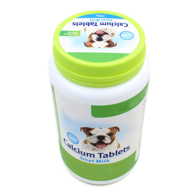 2G/PC OEM Pet Besin Takviyeleri Vitamin Keçi Sütü Kalsiyum Takviyeleri Köpek