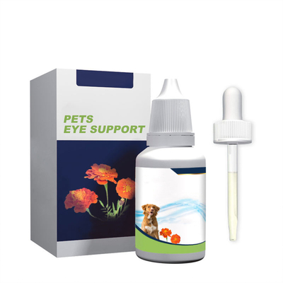 OEM Pet Eye Drops Yavru Köpekler ve Yavru Kediler İçin Evcil Hayvan Besin Takviyeleri
