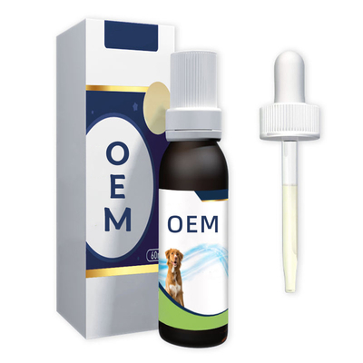 OEM Pet Eye Drops Yavru Köpekler ve Yavru Kediler İçin Evcil Hayvan Besin Takviyeleri