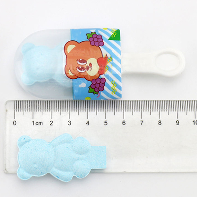 Torbalı Preslenmiş Şeker Oyuncak Ayı Lolipop / Ayı Tablet Lolipop Şekeri OEM