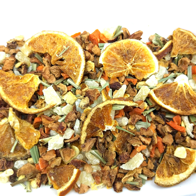 OEM Meyve Karışımı Çay Aromalı Çay Poşetleri Limon Çarkıfelek Meyvesi Aromalı Çay Karışımı