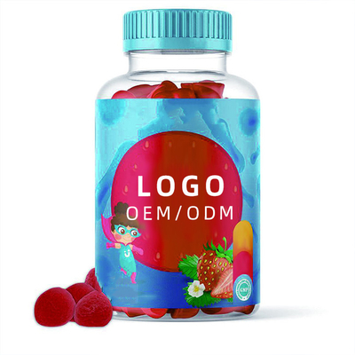 OEM Pediatrik Takviyeler Şekersiz Çocuklar Multivitamin Sakızları Çiğnenebilir Probiyotikler
