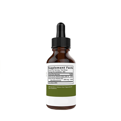 D3 Vitamini K2 Damlaları Bağışıklık Güçlendirici Sıvı K2 ile D Vitamini En Çok Satan Sıvı Vitamin Damlaları OEM