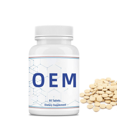 ODM OEM İyot Tabletleri 65mg Potasyum İyot Tabletleri Tiroid Desteği İyot Takviyesi Hapları