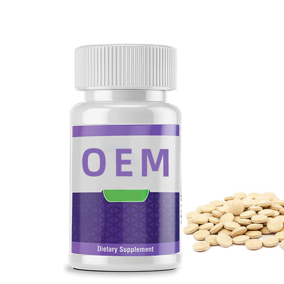 ODM OEM İyot Tabletleri 65mg Potasyum İyot Tabletleri Tiroid Desteği İyot Takviyesi Hapları