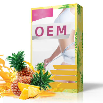 Sağlık Kadın Besin Takviyeleri Detoks Kilo Kaybı Toz Özel Etiket Ananas Lezzet