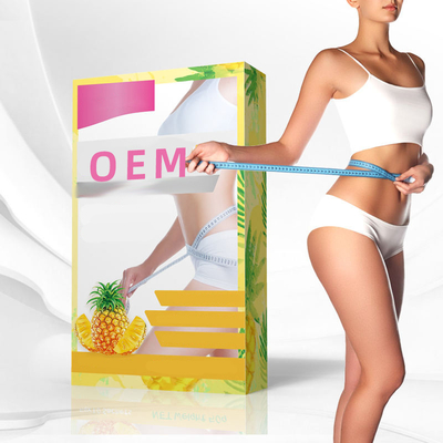 Sağlık Kadın Besin Takviyeleri Detoks Kilo Kaybı Toz Özel Etiket Ananas Lezzet