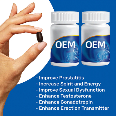 FDA Erkek Gelişmiş Hap Sağlık Gıda Özel Etiket Güçlü Ereksiyon Bozukluğu Tedavisi