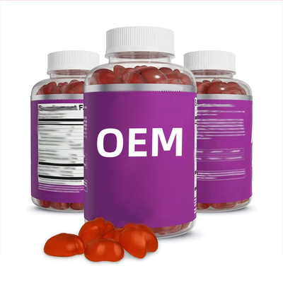 OEM Özel Etiket Özel Vitaminli Sakızlar Ağırlık Kaybı Elma Elma Sirkesi Sakızlı Şeker